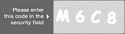 captcha code for visual authentication  letter M number 6 letter C number 8